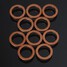 Copper Hose Standard Braided Clutch Brake Motorcycle 10pcs M10 Washers - 3