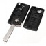 Button Flip Remote Key Fob C4 C5 Shell For Citroen C2 C3 C6 Case - 6