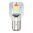 12-24V Light Bulb Lamp Hi Lo Front BA20D 3 Colors Motorcycle 1000LM 10W Beam COB LED Headlight - 6