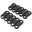 Clasp Plastic 10pcs Paracord Hook Buckles Black Side Release - 1