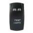 Front Rear Light 3pcs 5-Pins Push Backlit Laser LED Rocker Switch - 6