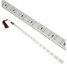 Flashing Lamp Decoration Scanning Light 2pcs Red LED Strip - 4