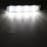 Lamp Infiniti FX35 Juke Murano Nissan Pair LED Brake Tail Light Rear Bumper Reflector - 5