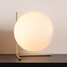 Glass Bedroom Dest Single Head Can Table Lamp Coffee Light Metal - 4