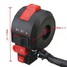 8inch Headlight ATV Horn Universal Switch Handlebar Motorcycle Electrical Start Indicator - 11