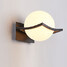 Cap Bar Table Base Bedroom Metal Wall Lights Cafe Bars Glass Light - 1