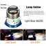 Motorcycle Moped LED BA20D Fog Light DRL 9-30V Headlight Bulb H6 - 12