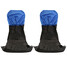 Universal Waterproof Seat Covers Blue Van Protectors Black Nylon Front Car 1 Pair - 1