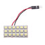 Light White Interior Dome Door LED Panel 18 SMD 5050 T10 Car - 2