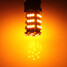 Corner 3528 SMD Amber Yellow Light Bulb LED Turn Signal Blinker - 2
