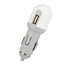 HTC LG 5V MP3 MP4 USB Sony Car Charger for iPhone iPAD 500Ma - 3