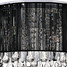 Luxury Chandelier Ceiling Black Crystal Drop - 5