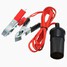 12V Adaptor Car Battery Terminal Clip-on Cigarette Lighter Power Socket - 2