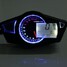 Motorcycle LCD MPH Adjust Speedometer Tachometer Size KMH Odometer Tire - 2