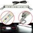 12V DC Car Truck 12 SMD LED License Plate Light Bolt-On Screw Xenon White - 1