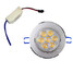 7w Leds Led Cold White 4pcs Silver Ceiling Lamp Warm White 600lm - 3