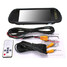 Wide Rear View Mirror Screen Monitor Car 7 Inch TFT LCD Rear View Kit Reverse Parking - 6