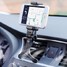 Mobile Phones Rotatable Car Holder Cradle Stand Car Air Vent Mount Black - 1