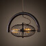 Retro Kitchen Pendant Pendant Lamp Hallway Balcony Fan Simple Bar Cafe - 2