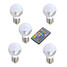 E26/e27 Led Globe Bulbs E14 Sensor Decorative High Power Led Remote 3w A50 - 1
