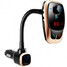 Car Kit HandsFree Play MP3 Charger With Bluetooth Function FM Transmitter Dual USB - 2
