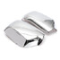 M6 Decoration 2Pcs Silver Rear View Mirror Cover Mazda 3 - 3