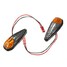 2x LED Light Indicators Lamp Amber Universal Motorcycle Turn Signal - 3