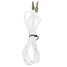 Stereo Computer Phone MP3 Metal Wire Cable AUX Audio Auxiliary Nylon 3.5mm Male to Male - 8