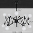 Chandelier Designers Metal Study Room Feature Office Painting Modern/contemporary - 4