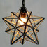 Tiffany Contemporary Led Contracted Chandelier Lamp 30cm Star And - 1