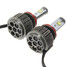 Pair H11 60W H8 Turbo 7200LM H9 with Wire 6000K LED Headlight Lamp - 3