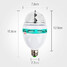 Ac 85-265 V Rgb Sound-activated E26/e27 Led Globe Bulbs High Power Led 3w - 5