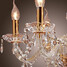 Feature For Crystal Metal Entry Study Room Office Dining Room Gold Chandelier - 6