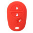 Case For TOYOTA Sienna Tacoma Silicone Key Cover 3 Buttons Remote Key Tundra - 6