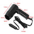Adjustable 12V Mini with 2 Dryer Foldable Car Blower Hair Defroster 220W Speed Control Heat - 4