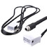Cable For Audi AUX Audio A3 A4 S4 3.5mm MP3 Female Input A8L A6 A8 - 1