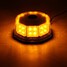Magnetic Car Amber LED 16W Emergency Flashing Circular Warning Light Strobe - 1