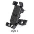Rechargeable 12V Electric Car Motorcycle Bike Scooter Holder Phone GPS USB - 8