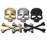 Bone Car 3D Skeleton Skull Logo Emblem Badge Metal Sticker Decal - 4