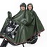 Motorcycle Scooter Electric Bike Men Women Raincoat Double Clear Visor - 1