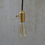 Hallway Dining Room Bedroom Vintage Brass Bulb Included Traditional/classic Pendant Lights - 1