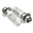 Motorcycle Pair 10-30V Headlight Light Fog Driving DRL 16LED 6500K Bulb 80W - 2