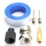 Seal 6pcs Needle Nozzle Blow Gun Thread Air Compressor Tool Kit Blower Spray Tape - 2