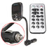 Audio Wireless Handsfree LCD Car Kit Mp3 FM Transmitter USB Charger Bluetooth Player - 4