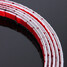 Crash Self Adhesive Trim Chrome Car Styling Moulding Strip Protecter - 3