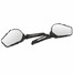 Mirrors Motorcycle Skull Anti Glare Claw Universal Aluminium Shadow Rear View Hand - 3