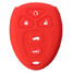 Silicone Key Cover Chevrolet 5 Buttons Case Shell - 4