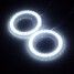 Pair Angel Eye Halo Car BMW Lamps 60mm Lights LED SMD - 3