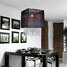 Stylish Fabric Black Shade Pendant Light - 2