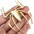 Marker Golden Motorcycle Spider Badge Emblem Shape Auto 3D Car Sticker Decal - 4